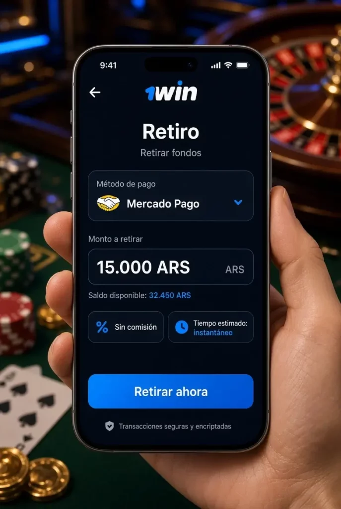 Como retirar de 1Win a Mercado Pago