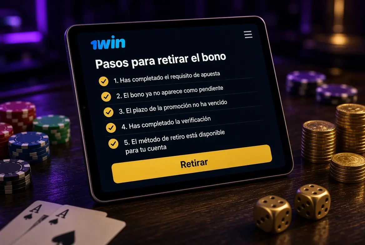 Pasos para retirar las ganancias del bono
